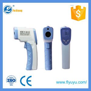 Infrared thermometer for human body temperature