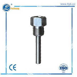 Straight protection tube fixed bolt