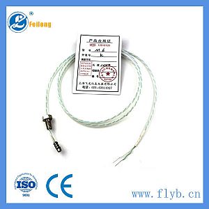 Spring loaded thermocouple