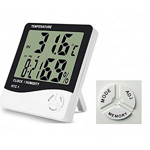 HTC-1 Indoor and Outdoor Digital Thermometer Hygrometer