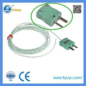 Fine Wire Exposed Junction Thermocouple - PTFE/PFA Insulated