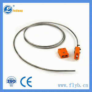 Sensor connector thermocouple sheath