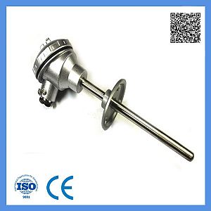 Assembly Rtd -100-420c Temperature Sensor with Fixed Flange Resistance