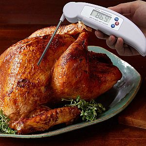Food Meat Thermometer Digital Thermometer for Cooking Kitchen BBQ Milk Liquid Thermometer White